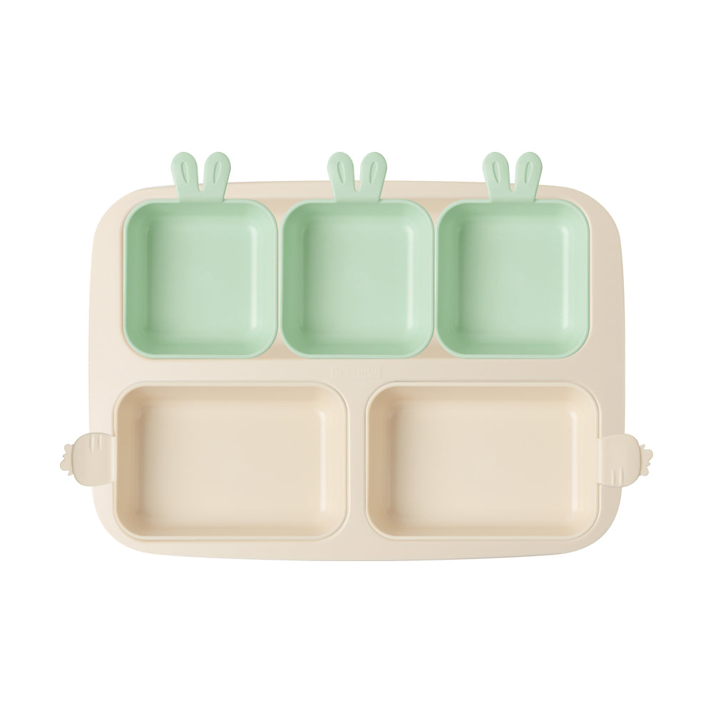 Nestique Rabbit One Plate in Luminary Green  color